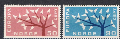 Norja 1962 - Europa CEPT ++