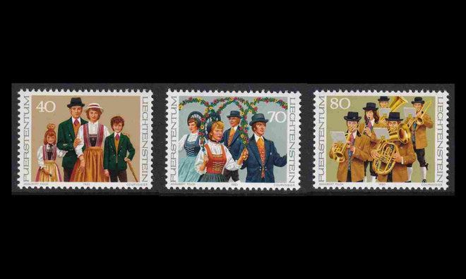 Liechtenstein 754-6 ** Pukuja (1980)