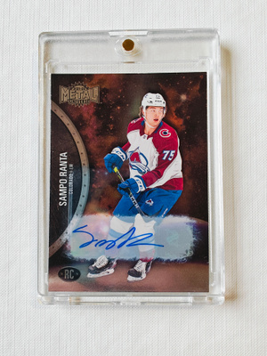 Sampo Ranta - 21-22 Metal Universe Rookie Auto /399