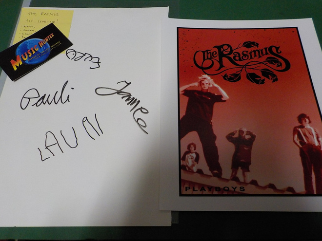THE RASMUS KOKO 1. LINE-UPIN NIMMARIT