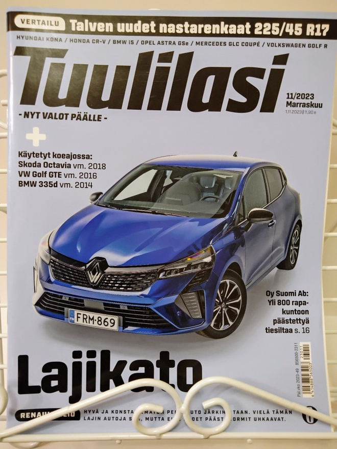 Tuulilasi 11 marraskuu 2023