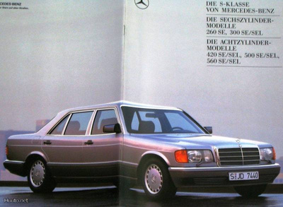 1988 Mercedes-Benz S-Klasse PRESTIGE esite - 44 sivua