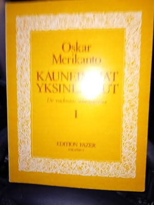 Merikanto :  Kauneimmat yksinlaulut 1 ( SIS POSTIKULU )