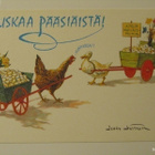 Jenny Nyström • Hauskaa pääsiäistä postikortti - pikkukuva 1