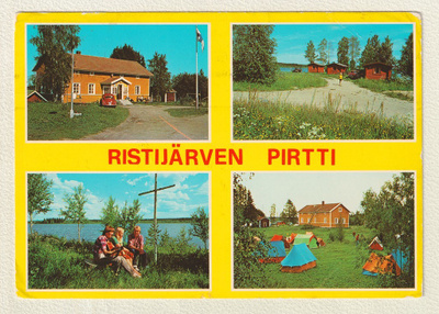 Postikortti: Ristijärven Pirtti