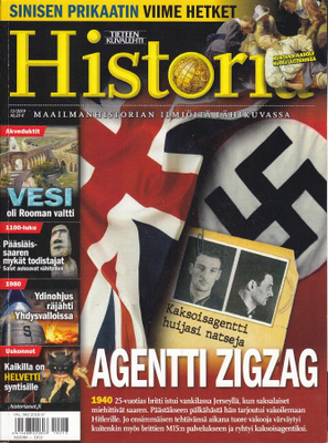 Tieteen Kuvalehti HISTORIA 13/2019 Agentti Zigzag