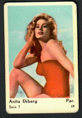 Keräilykuva - Anita Ekberg Serie T 29 Par.