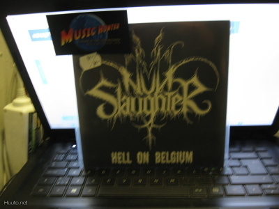 NUNSLAUGHTER - HELL ON BELGIUM M-/M- 7"