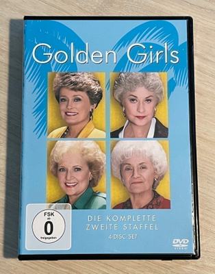Tyttökullat (The Golden Girls): Kausi 2 (1986-1987) 4DVD