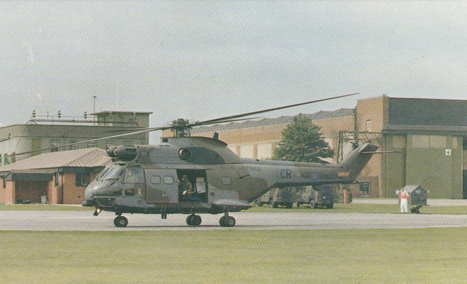 LENTOKONEKORTTI - HELIKOPTERI - SA 330 PUMA