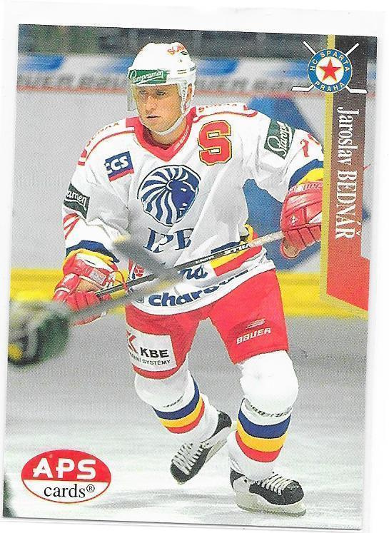 1997-98 APS #14 Jaroslav Bednar Sparta Praha ex JYP HIFK