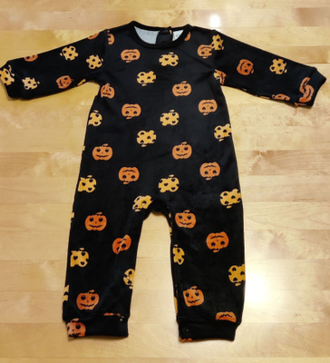 Ciraf halloween kurpitsa haalari koko 80