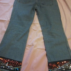 Farkut * 30 Only Jeanswear Paljettisomisteet vajaamittaiset - pikkukuva 4
