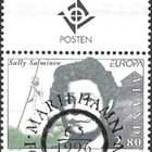 Ål 1996 Eurooppa merkit 2,80 mk välilöpari logo EPL LaPe 113 - pikkukuva 1