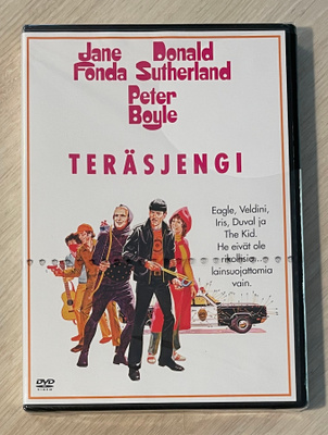 Teräsjengi (1973) Jane Fonda, Peter Boyle (UUSI)