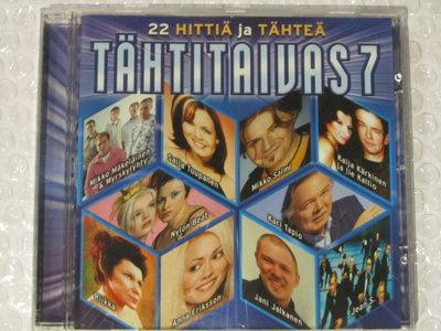 Kokoelma • Tähtitaivas 7 • 22 Hittiä ja Tähteä CD