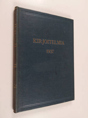 Kirjoitelmia 1937