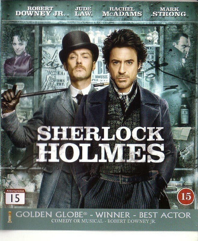 blu-ray, Sherlock Holmes (Robert Downey Jr, Jude Law, Mark S