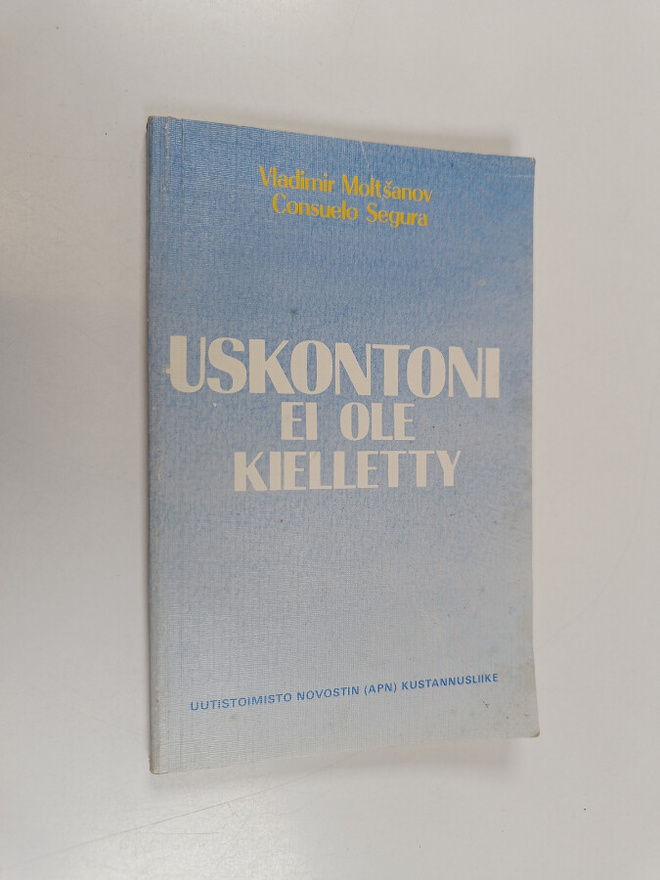 Vladimir Moltsanov : Uskontoni ei ole kielletty