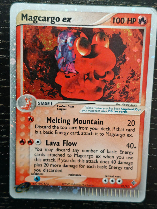 Magcargo EX 95/97 reverse holo