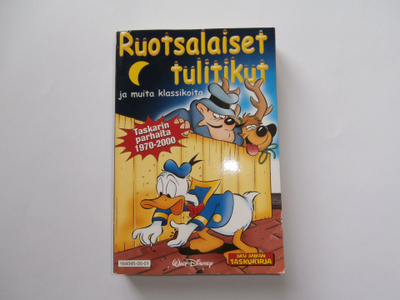 AKU ANKAN TASKUKIRJA RUOTSALAISET TULITIKUT taskarin parhait