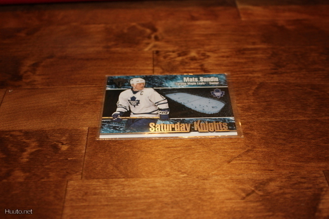 2002-03 titanium saturday nigth #9 mats sundin