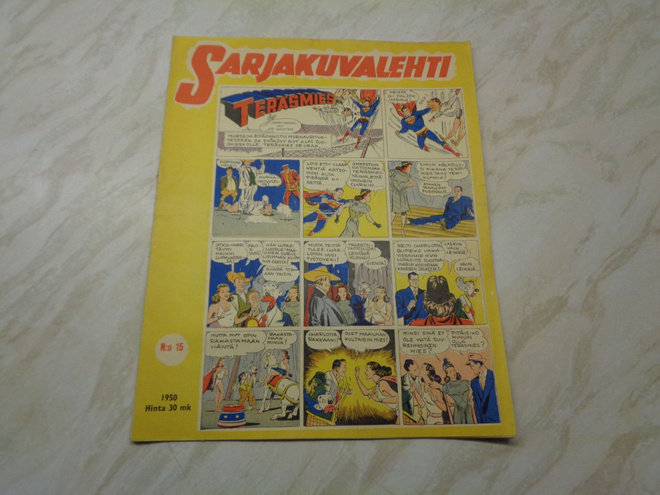 SARJAKUVALEHTI N:o 15 1950