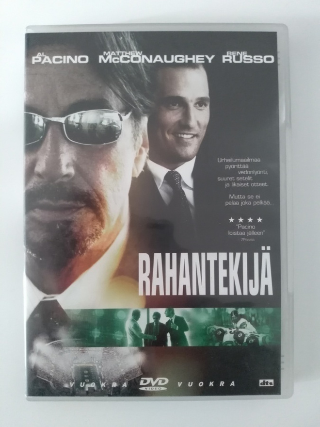 Rahantekijä - DVD