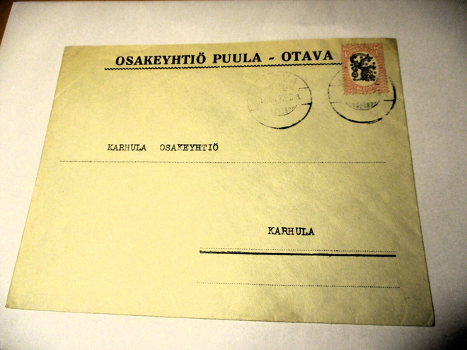 1922 Otava Osakeyhtiö Puula kuori