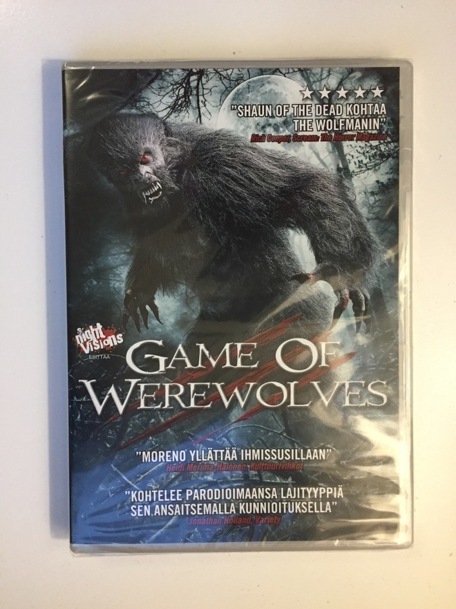 Game of Werewolves (DVD) ohjaus: Juan Martínez Moreno (UUSI)