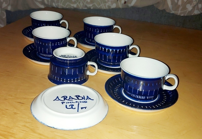Arabia Valencia espresso kahvikupit 5 kpl