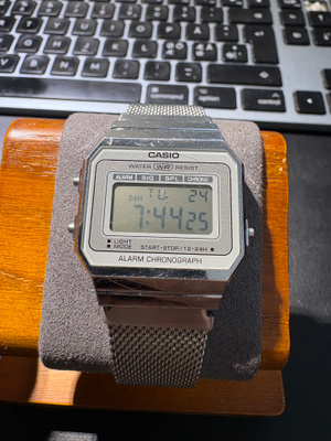 Casio A700WE-1AEF digitaalinen rannekello – Inttikello