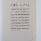 Marja-Liisa Luoto : Valoa vasten : runoja - pikkukuva 2