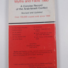 Myths and facts 1980 : a concise record of the Arab-Israe... - pikkukuva 2