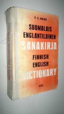 P. E. Halme : Suomalais-englantilainen sanakirja = Finnis...