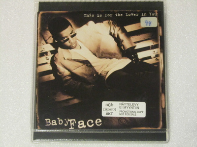 Babyface • This Is For The Lover In You PROMO CD-Single