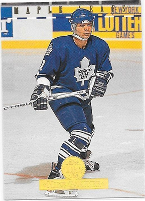1994-95 LEAF #135 Mike Gartner Toronto Maple Leafs