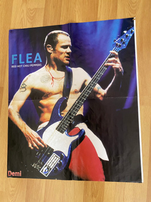 Flea Red Hot Chili Peppers juliste