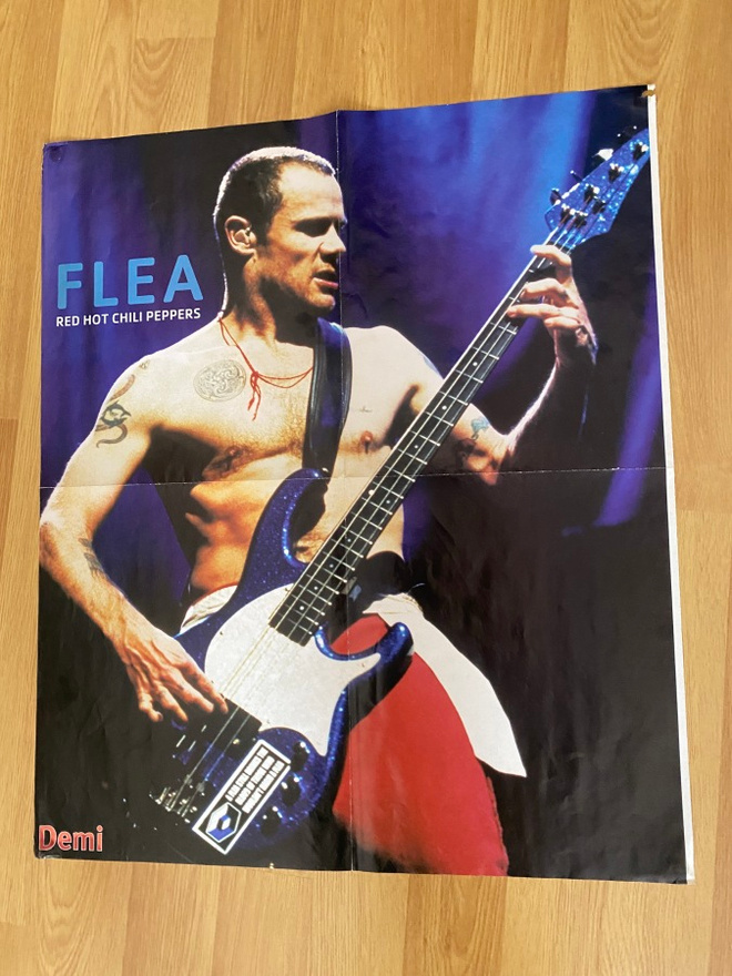 Flea Red Hot Chili Peppers juliste