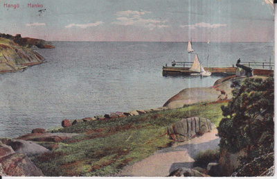 Hangö - Hanko, Wanhakortti, e121