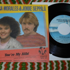 7" BIANCA MORALES & JOKKE SEPPÄLÄ - single 1984 EX - pikkukuva 2