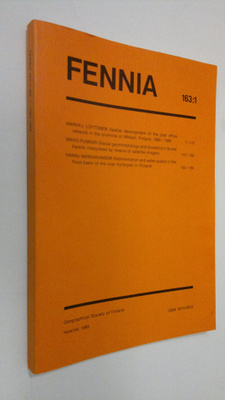 Matti (toim.) Seppälä : Fennia 163 : 1