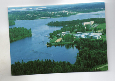 Ikaalinen: ilmakuva kylpylästä