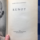 Aaro Hellaakoski: Runot. 1947. 1.p. - pikkukuva 1