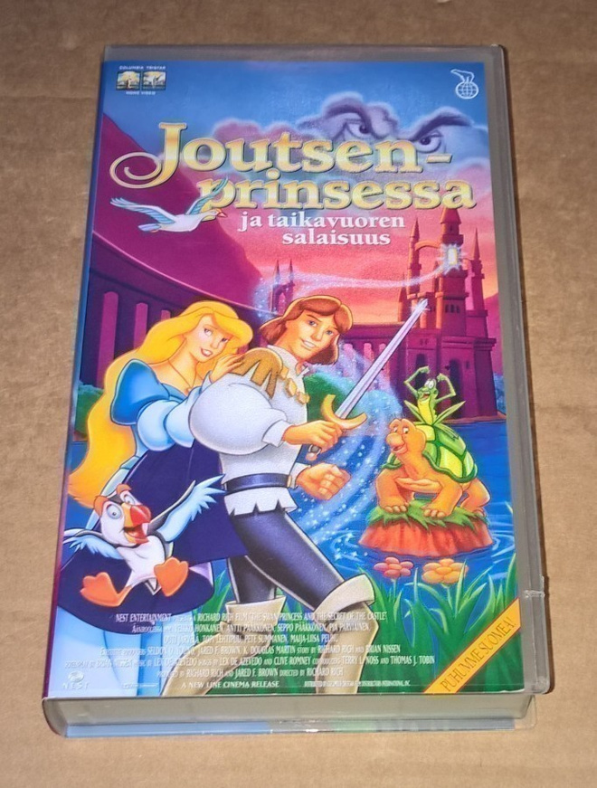 JOUTSENPRINSESSA JA TAIKAVUOREN SALAISUUS VHS