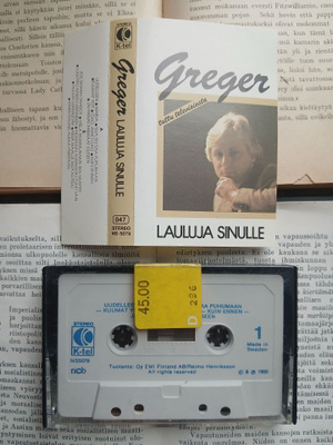 Greger – Lauluja sinulle (C-kasetti)