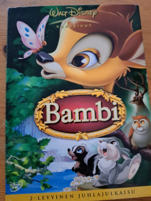 Bambi 2-levyinen juhlajulkaisu DVD uudenveroinen