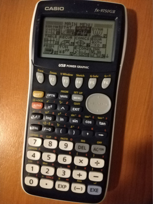 Funktiolaskin Casio FX-9750GII