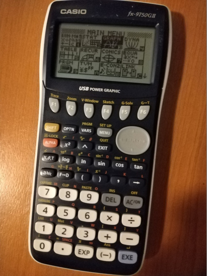 Funktiolaskin Casio FX-9750GII