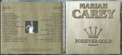 MARIAH CAREY . 2 CD-LEVYÄ . FOREVER GOLD